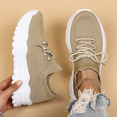 Wendi - Cómodos, casuales zapatos de tejido volador para mujeres