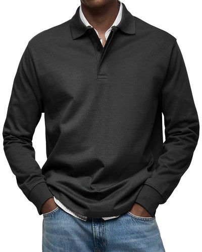 Willis - Elegante suéter con botones para hombres