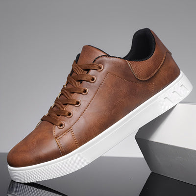 Jerome - Moderno zapatos planos de cuero para hombres