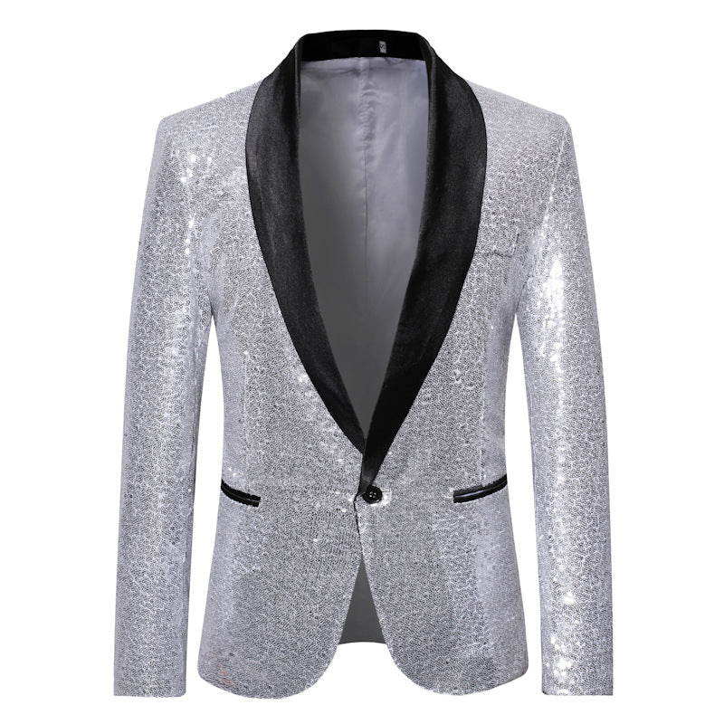 Weston - Elegante blazer de lentejuelas para hombres