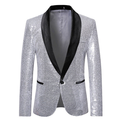 Weston - Elegante blazer de lentejuelas para hombres