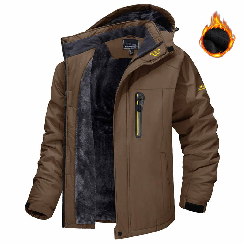 Brantley - Elegante, cálida chaqueta de invierno para hombres