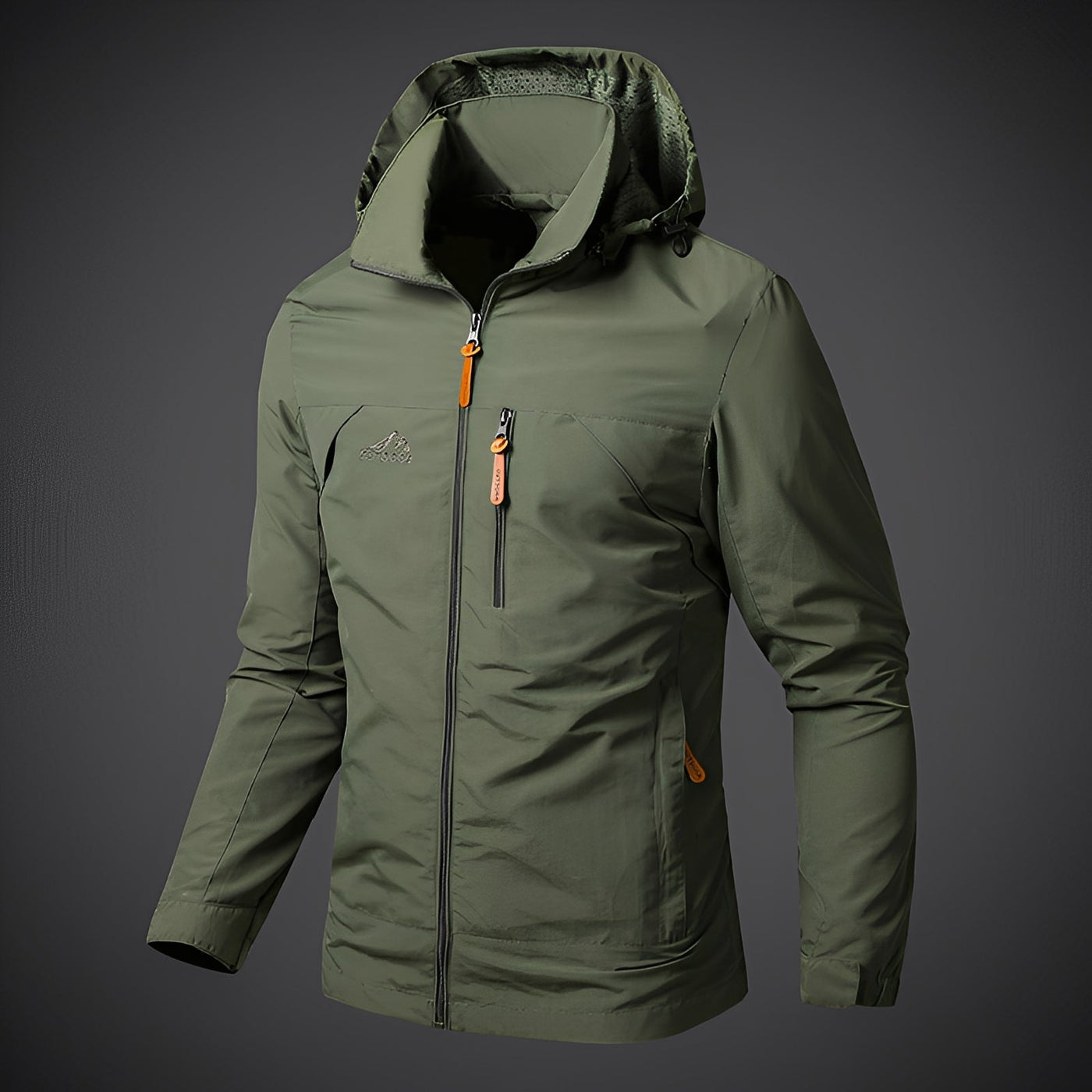 Dalton - Chaqueta impermeable con capucha para hombres