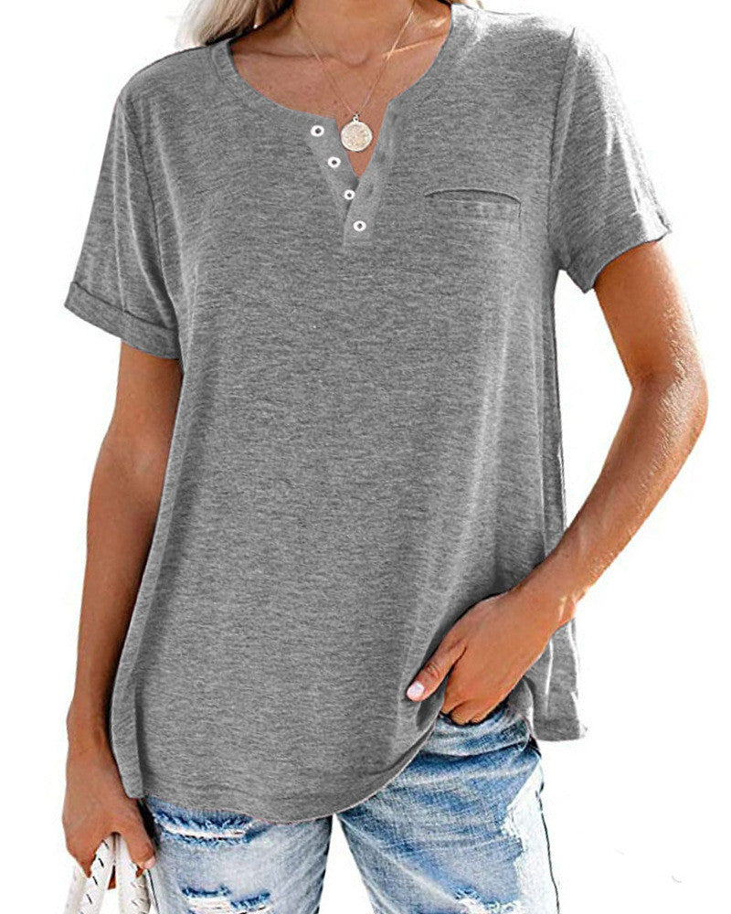 Élodie – Camisa de Mujer de Manga Corta