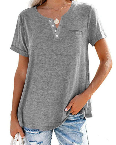 Élodie – Camisa de Mujer de Manga Corta