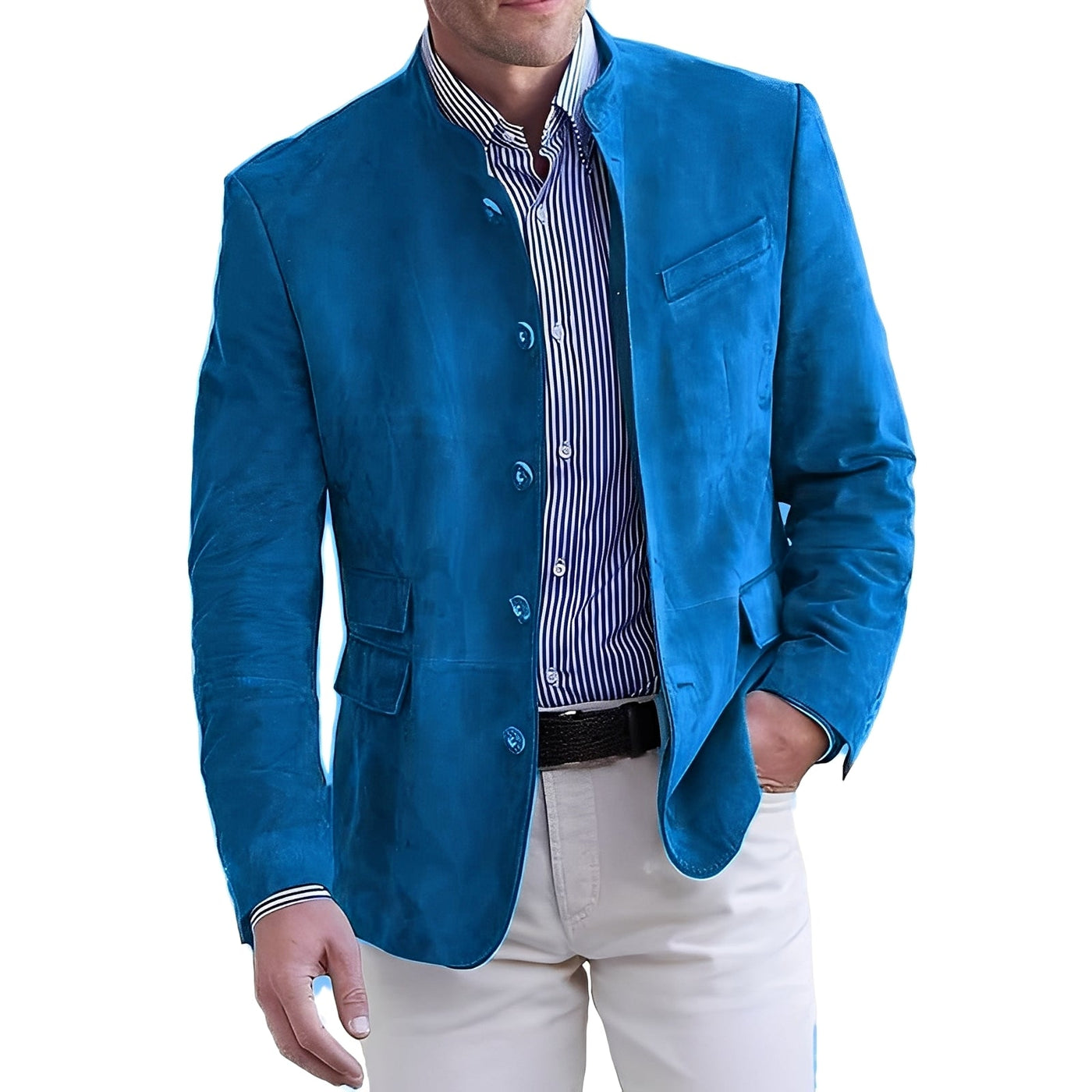 Hervey - Estilosa Chaqueta Blazer de Ocio para Hombres