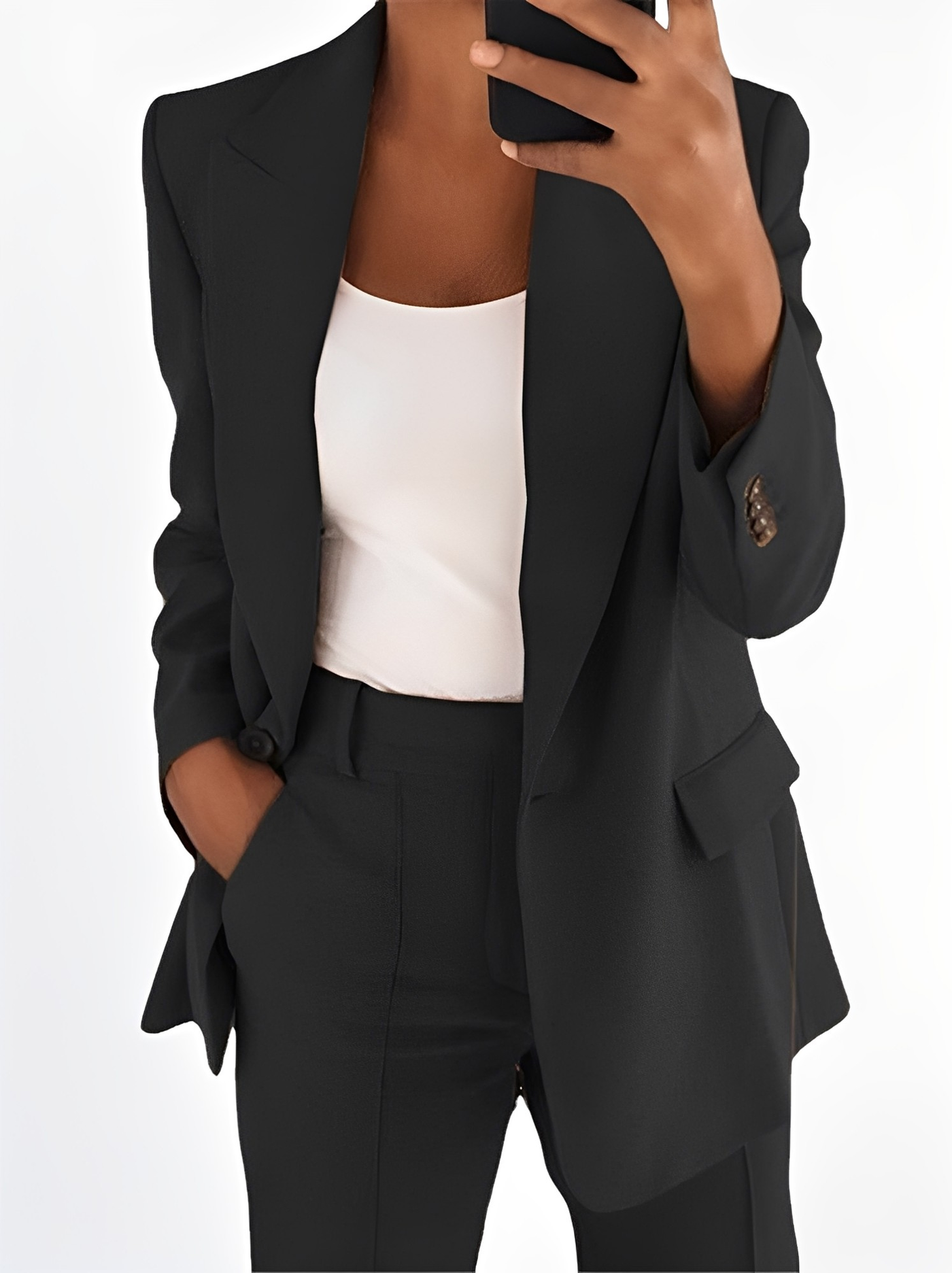 Muriel - elegante conjunto de blazer para el look de negocios para mujeres