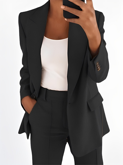 Muriel - elegante conjunto de blazer para el look de negocios para mujeres