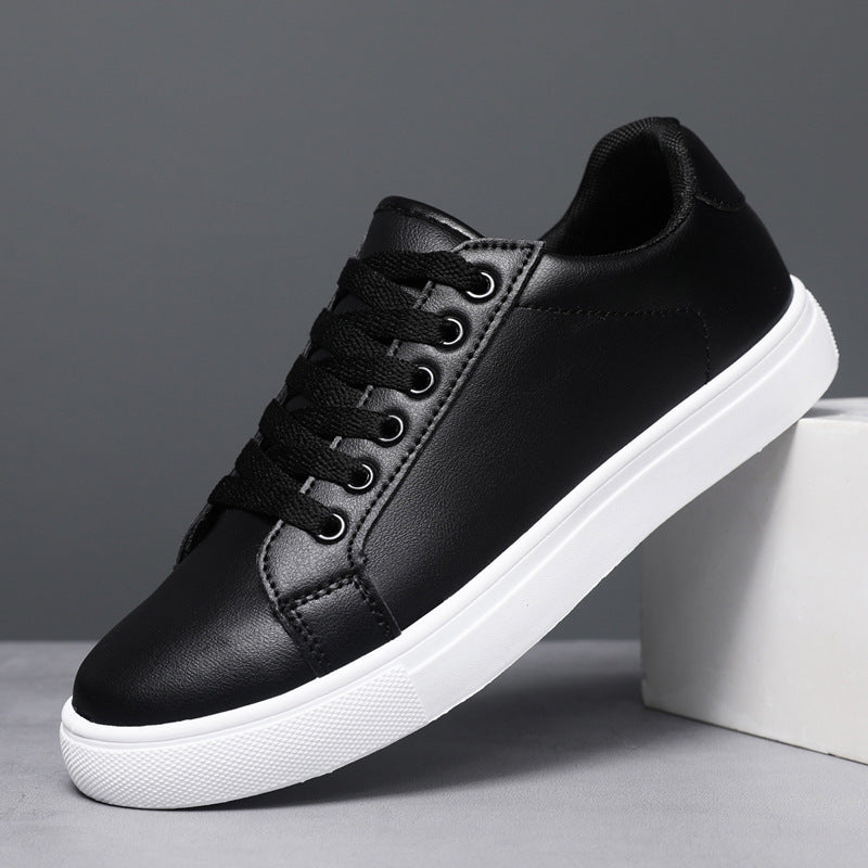 Nicholas - Zapatillas de cuero casuales y sencillas para hombres
