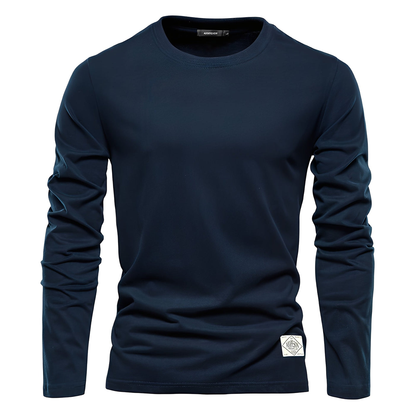 Lambert - Camisa de manga larga casual y sencilla para hombres