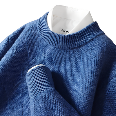 Winfred - Elegante suéter de cashmere de corte holgado para hombres