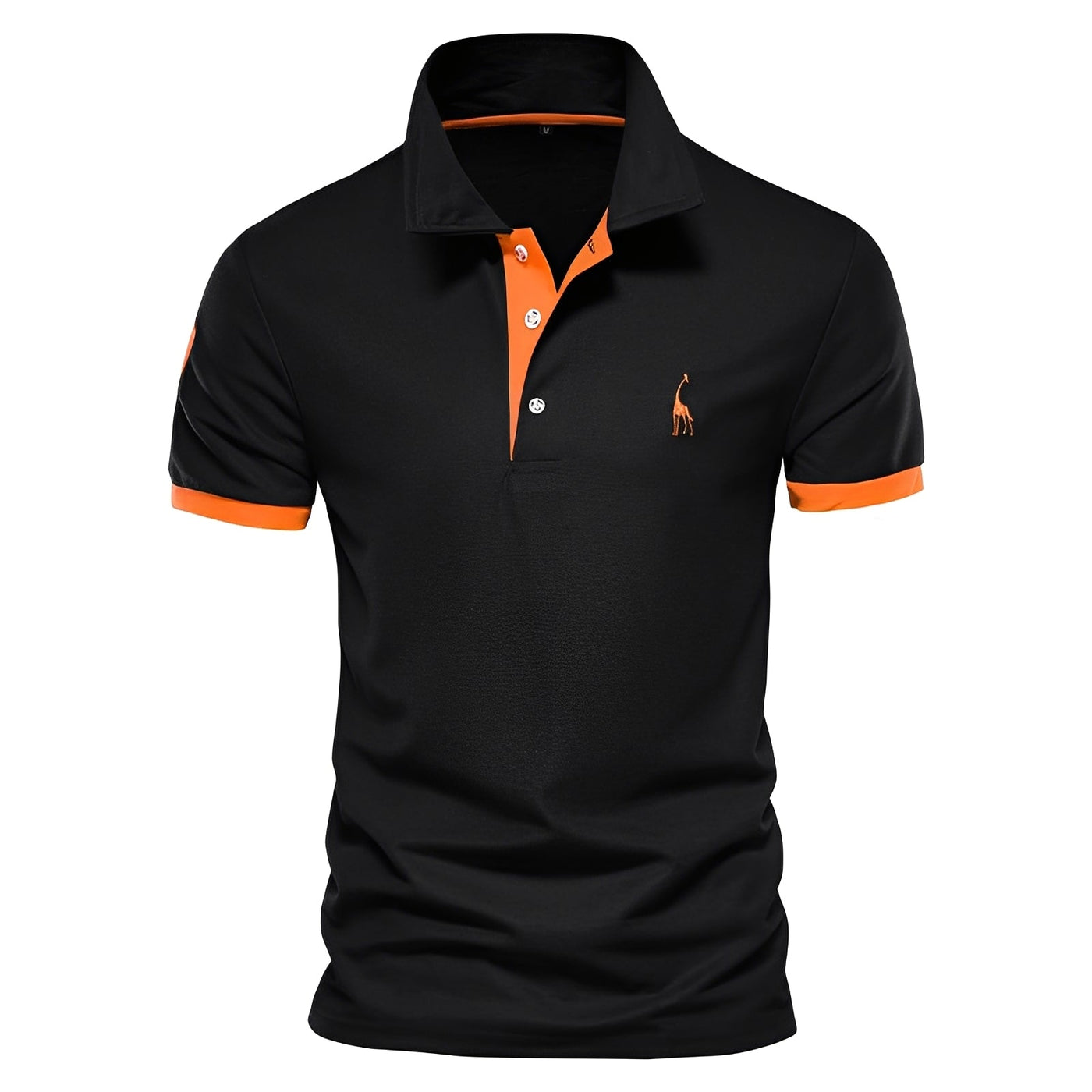 Victor - Camiseta Polo de Manga Corta Casual para Hombres