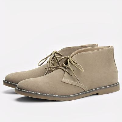 Kendrick - Botas Clásicas de Cuero para Hombres en Tallas Grandes