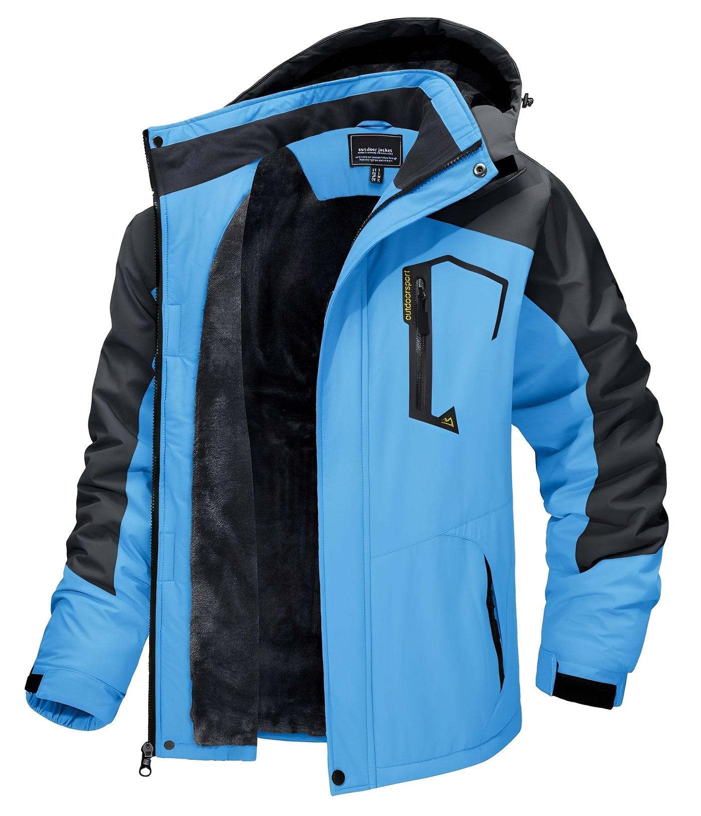 Marvyn - Moderna chaqueta impermeable para hombres