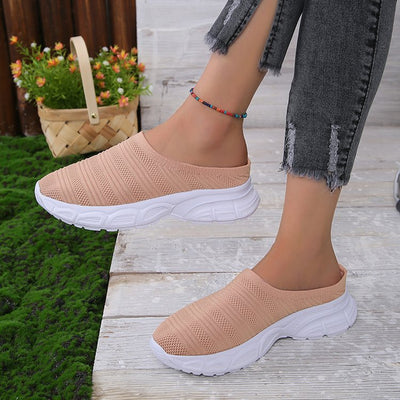 Malani - Moderna Zapatilla Slip-On con Cuña para Mujer