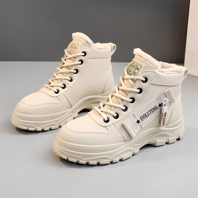 Adamina - Botas altas, casuales y cálidas para mujer