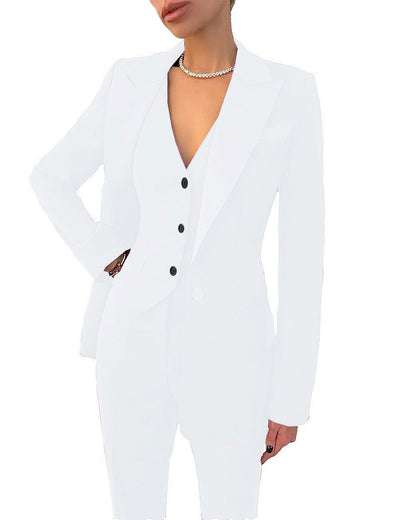 Keanna - Conjunto formal de negocios de tres piezas para mujeres