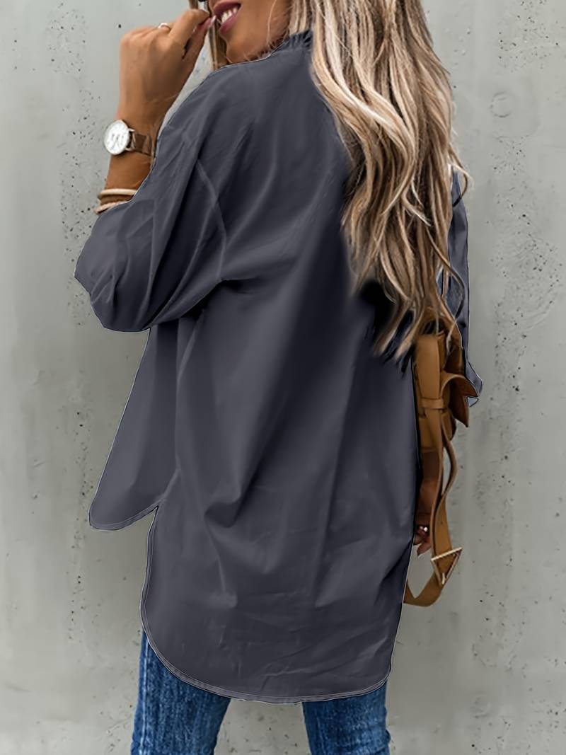 Kaitlyn - Camisa de Manga Larga con Botones