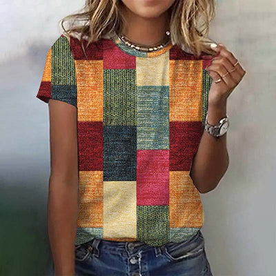 Anna - Camiseta de Tirantes a Rayas Vivas para Días Soleados