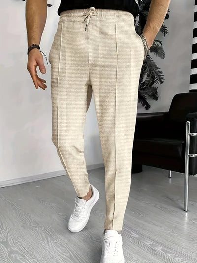 Barron - Pantalones con Diseño Waffle Audaz