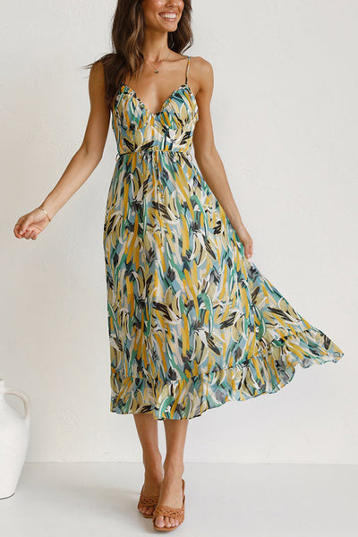 Caridad – Vestido Midi Colorido