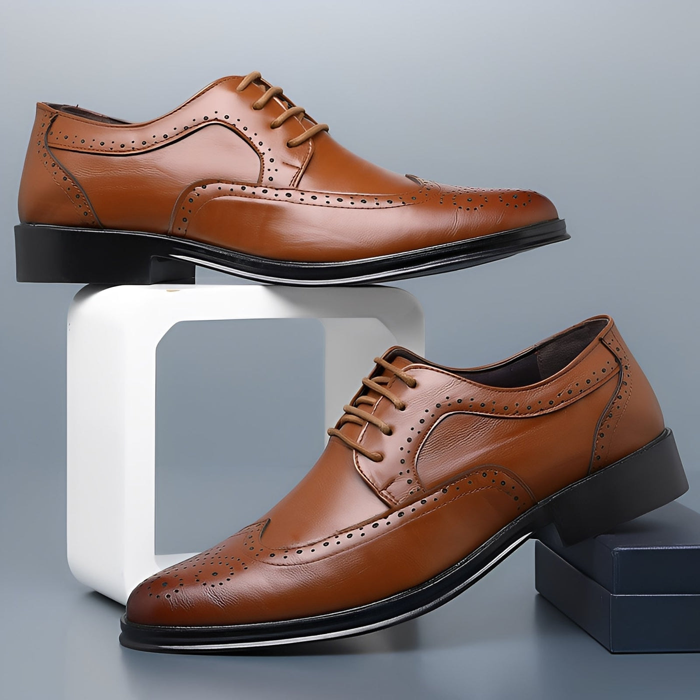 Rayner - Formales zapatos de cuero hechos a mano para hombres