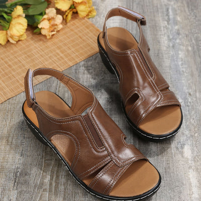 Duana - Sandalias casuales con tacón hueco para mujer