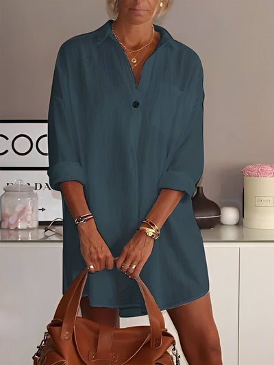 Maddy - Camiseta casual y holgada para mujer