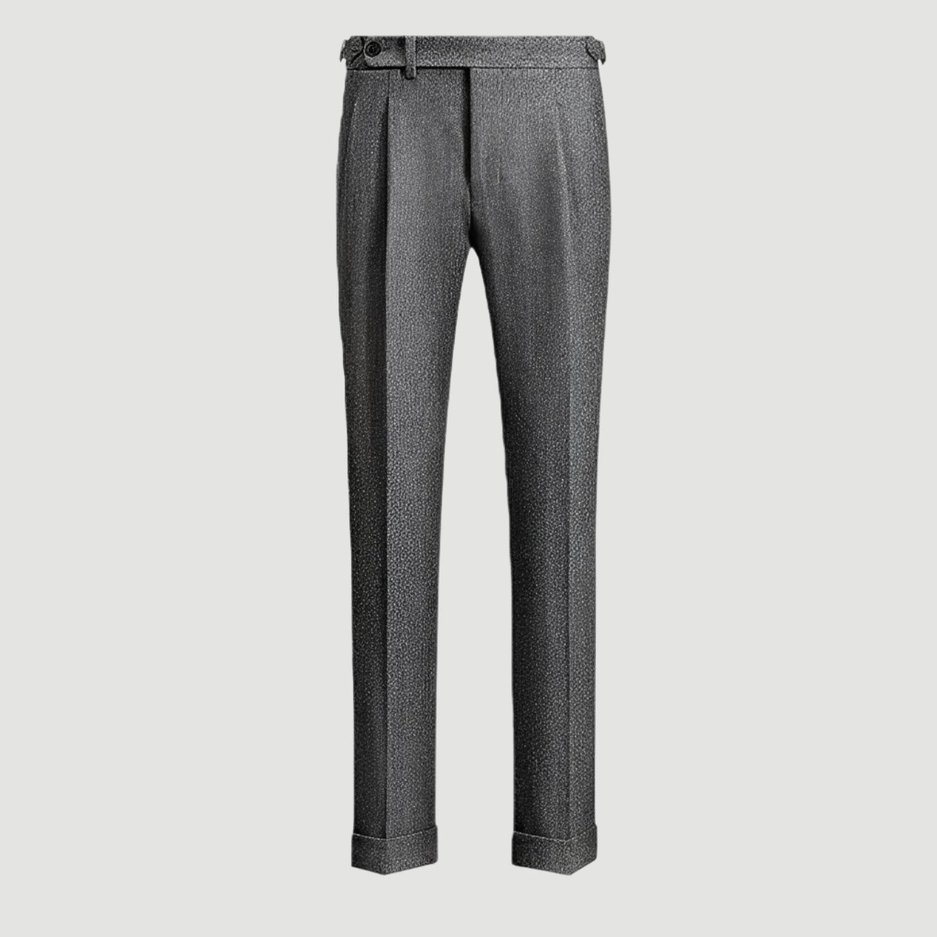 Osbert - Pantalones Casuales de Lana Tweed para Hombres