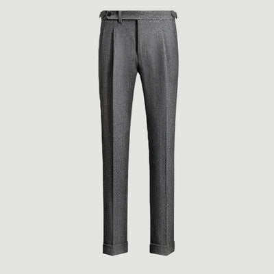 Osbert - Pantalones Casuales de Lana Tweed para Hombres