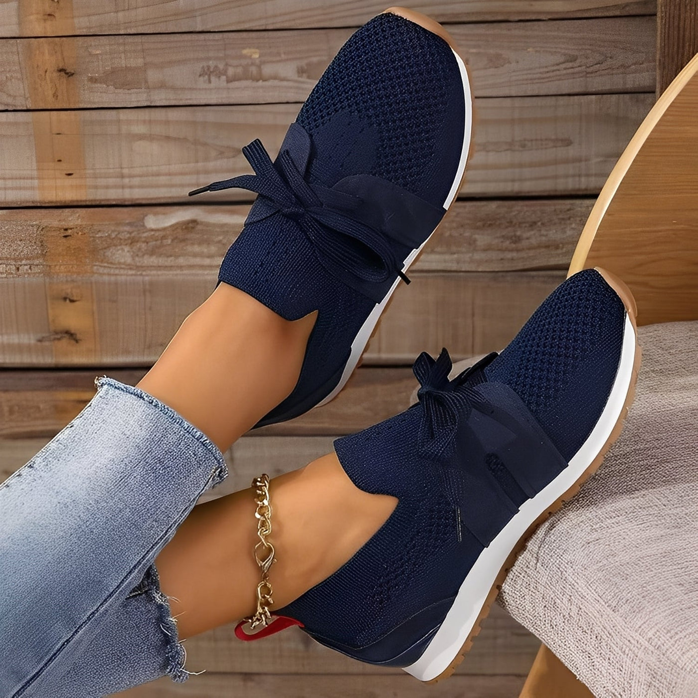 Aubree - Cómodos Zapatillas Casuales para Mujer