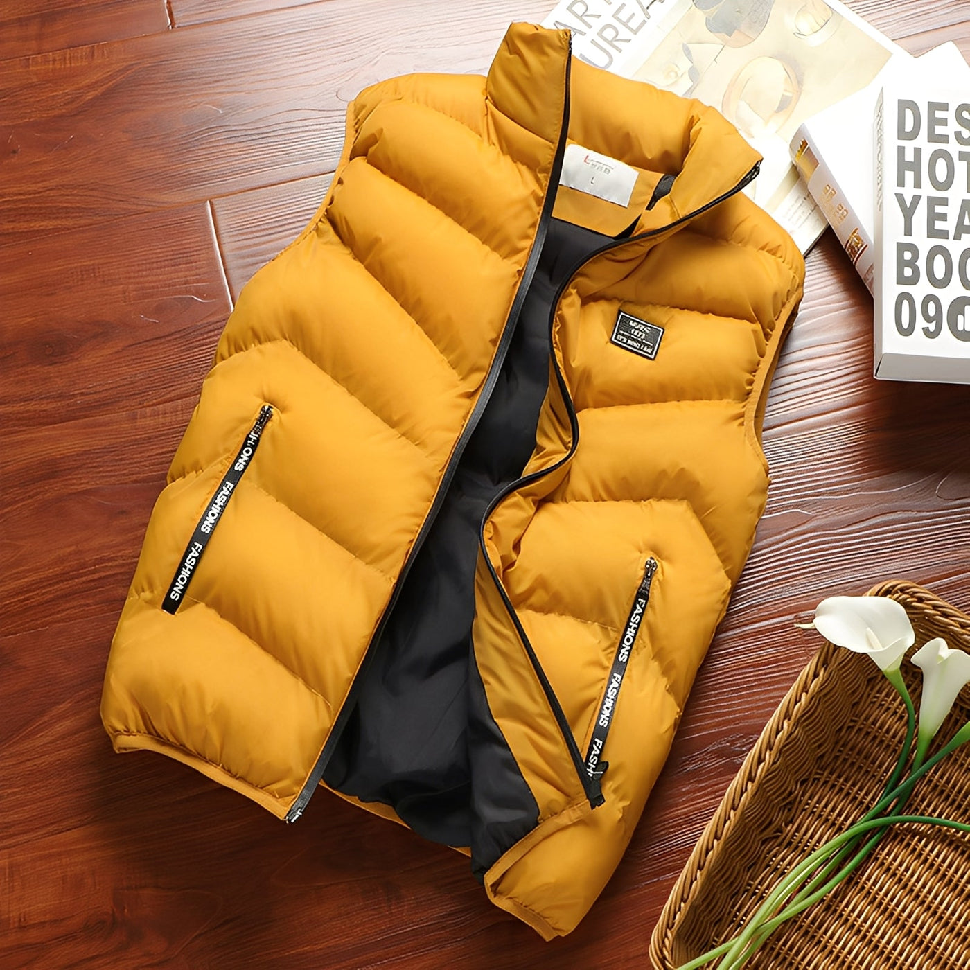 Connell - Chaleco casual, suelto y versátil para hombres