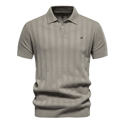 Bruce - Camiseta polo casual con mangas cortas para hombres