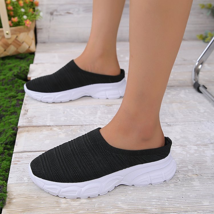 Malani - Moderna Zapatilla Slip-On con Cuña para Mujer