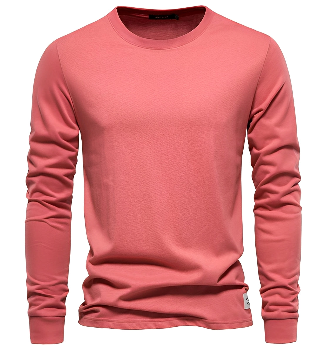 Lambert - Camisa de manga larga casual y sencilla para hombres