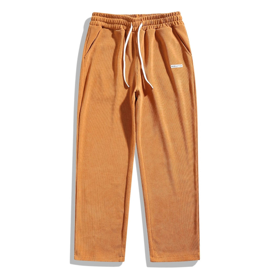 Kenrick - Pantalón de pana recto para hombres