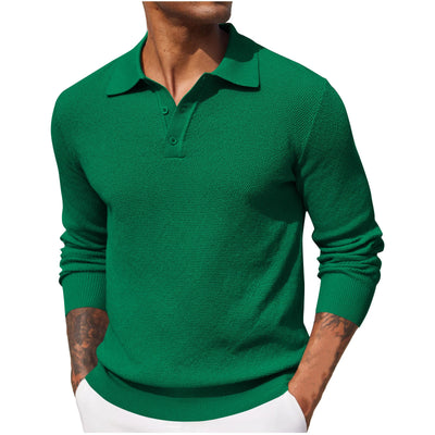 Harrison - Camisa casual de manga larga para hombre