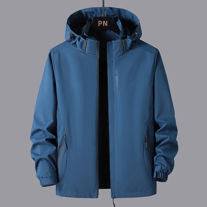 Reece - Elegante Chaqueta Shell Unisex con Capucha
