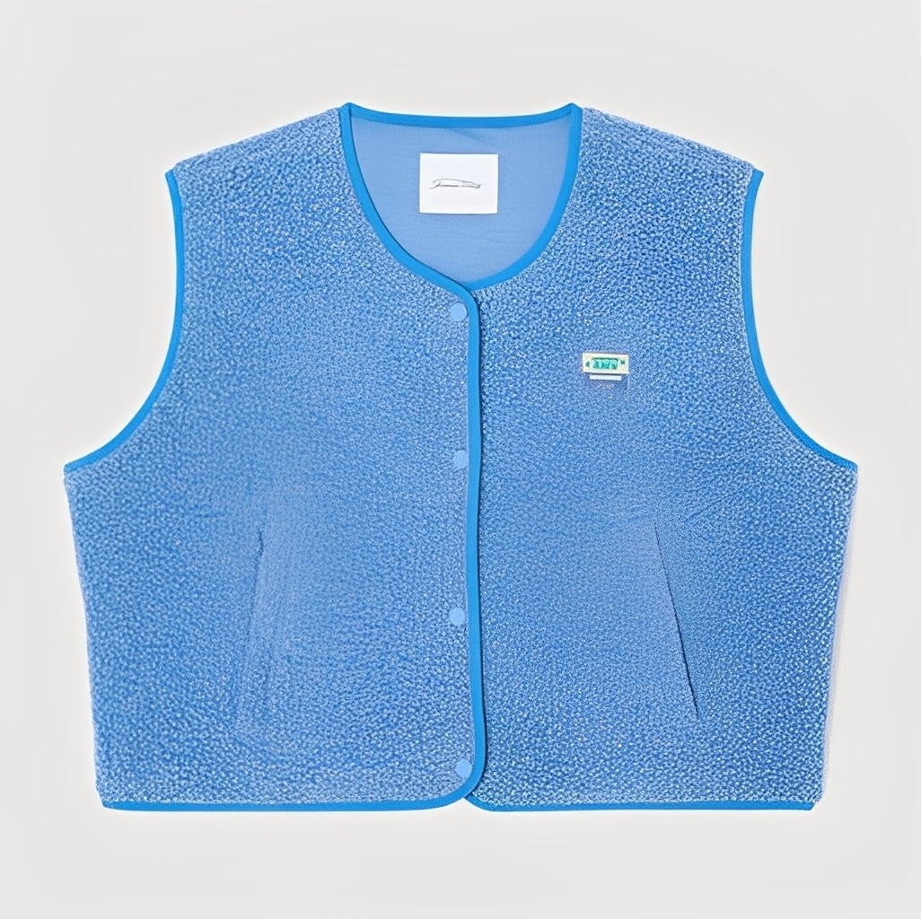 Vanessa - Cómoda Chaleco de Forro Polar para Mujer