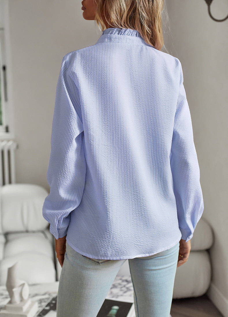 Shantelle - Elegante Blusa con Volantes para Mujeres