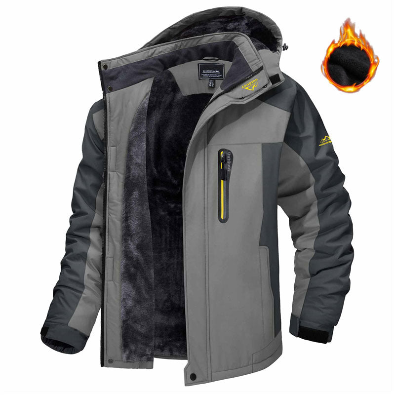 Brantley - Elegante, cálida chaqueta de invierno para hombres