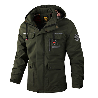Millard - Moderna impermeable Cargo-Jacke para hombres