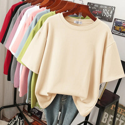 Arabella - Camiseta Oversize de Algodón para Mujer
