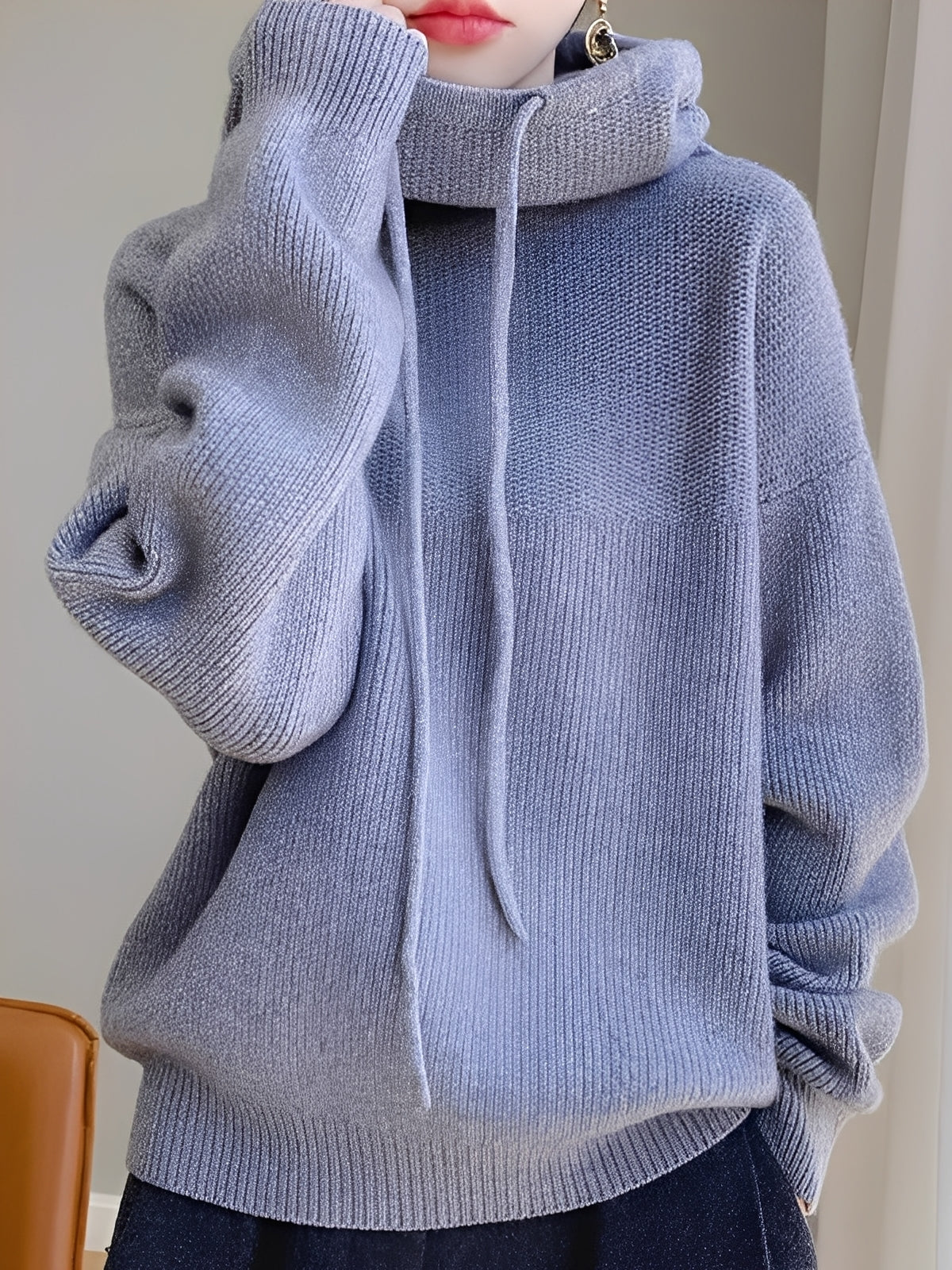 Roxane - Cálido, suave jersey de lana para mujeres