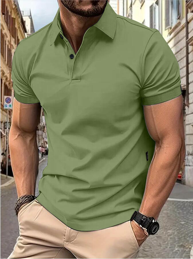Blake - Camiseta Polo de Verano para Hombres en Ajuste Delgado