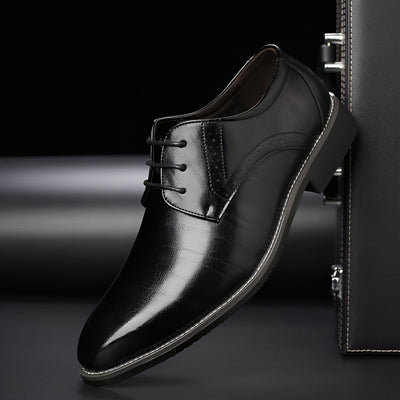 Desmond - Zapatos de cuero formales con detalles brogue para hombres