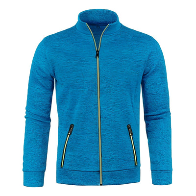 Clive - Chaqueta elegante con bolsillos con cremallera para hombres