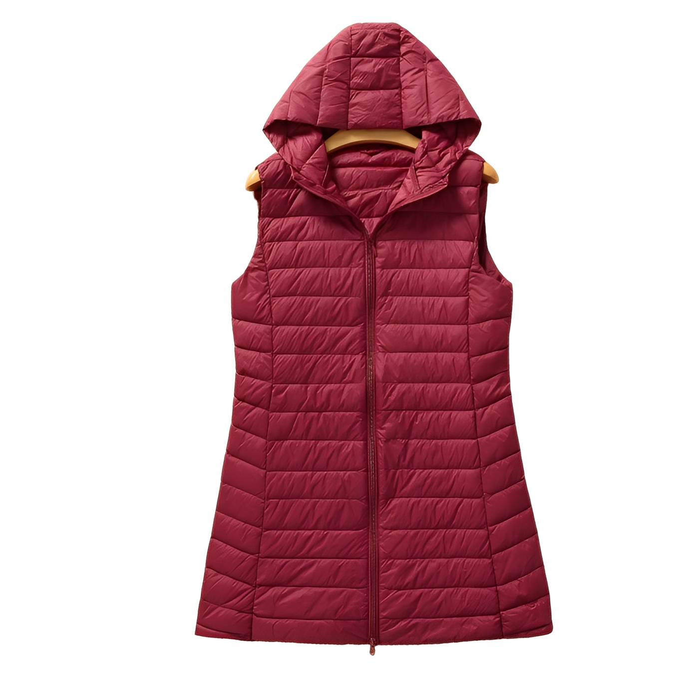 Joelle - Elegante larga chaqueta acolchada para mujeres