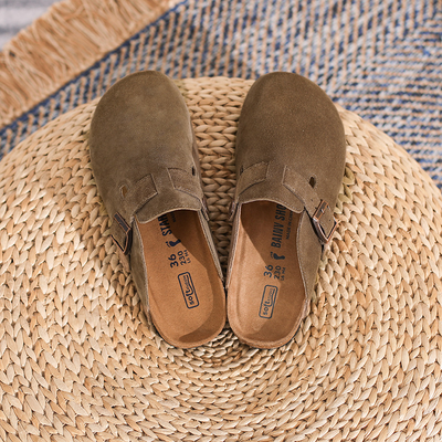 Davina - Mocasines Unisex de Gamuza en Estilo Old Money