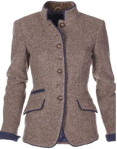 Gudrid - Elegante Chaleco con Mangas Largas